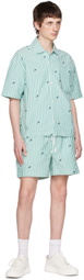 Sergio Tacchini Green & White Granda Shirt