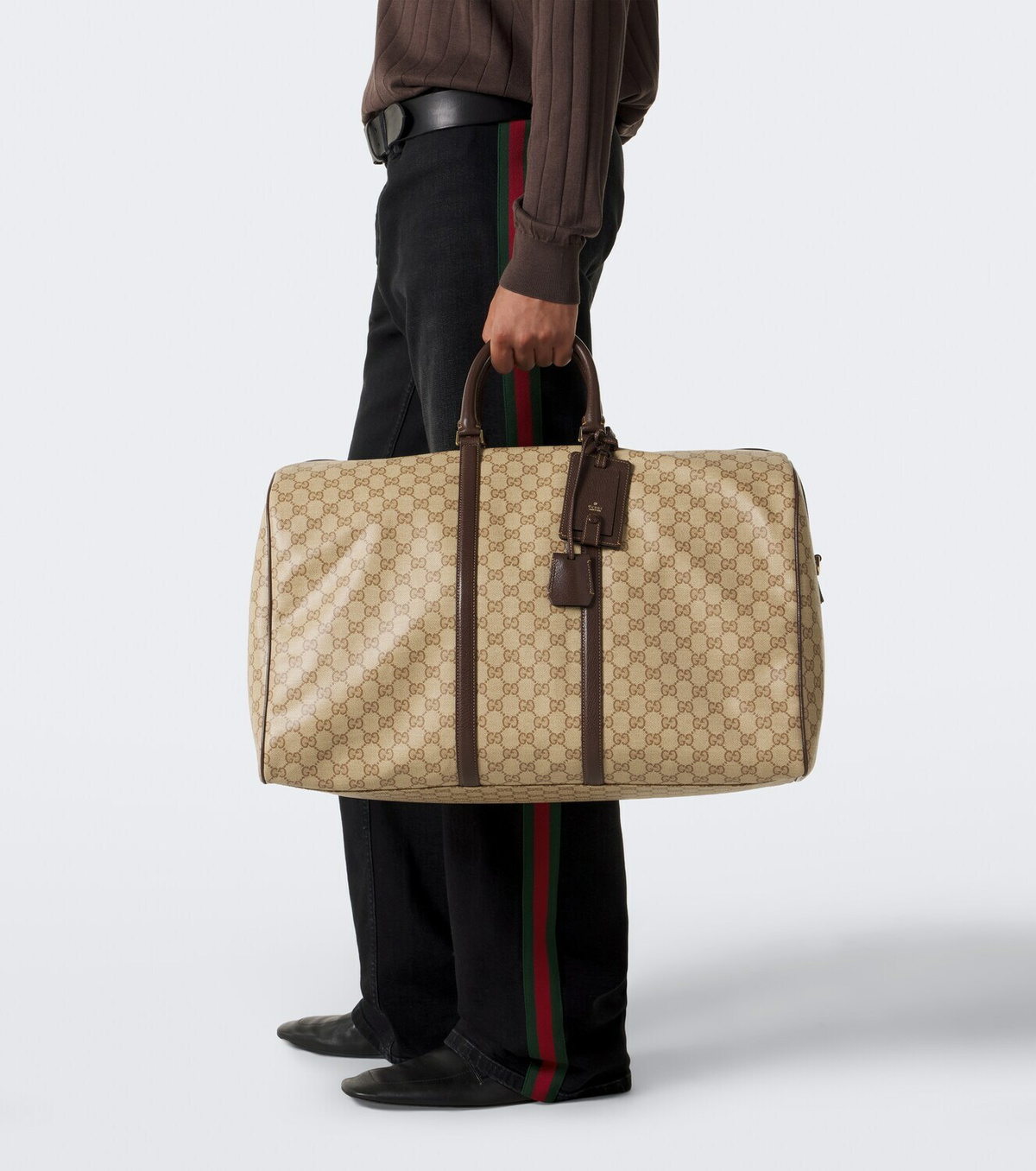 Gucci Gucci Essence Large GG canvas duffel bag