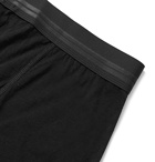 JAMES PERSE - Relaxed Elevated Lotus Jersey Boxer Briefs - Black