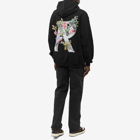 Represent Men's Floral R Hoody in White