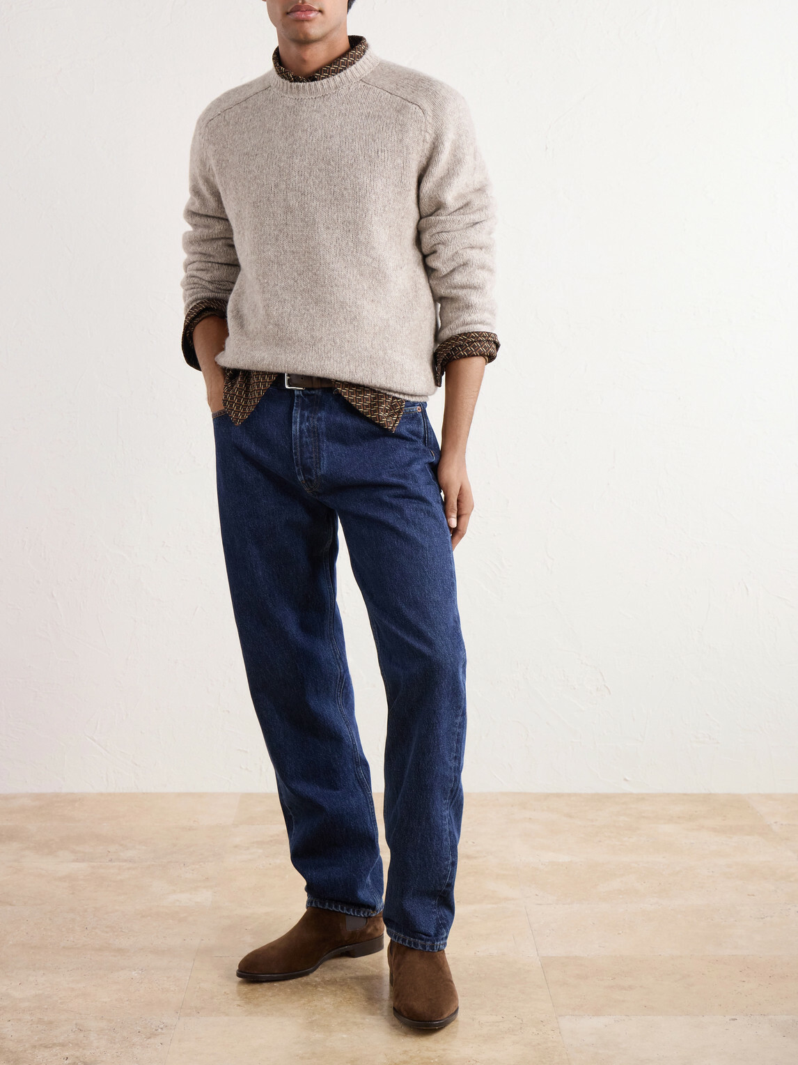 Thom Sweeney - Wool-Blend Sweater - Neutrals