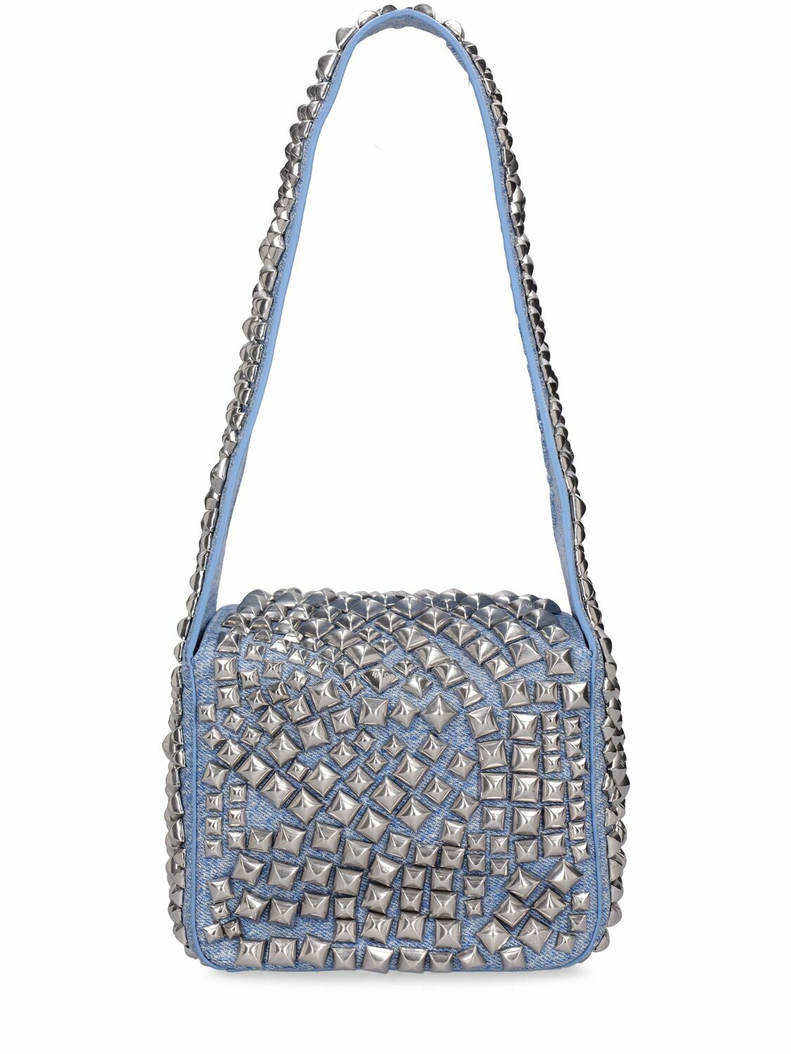 ALEXANDER WANG - Small Spike Leather Hobo Bag Alexander Wang