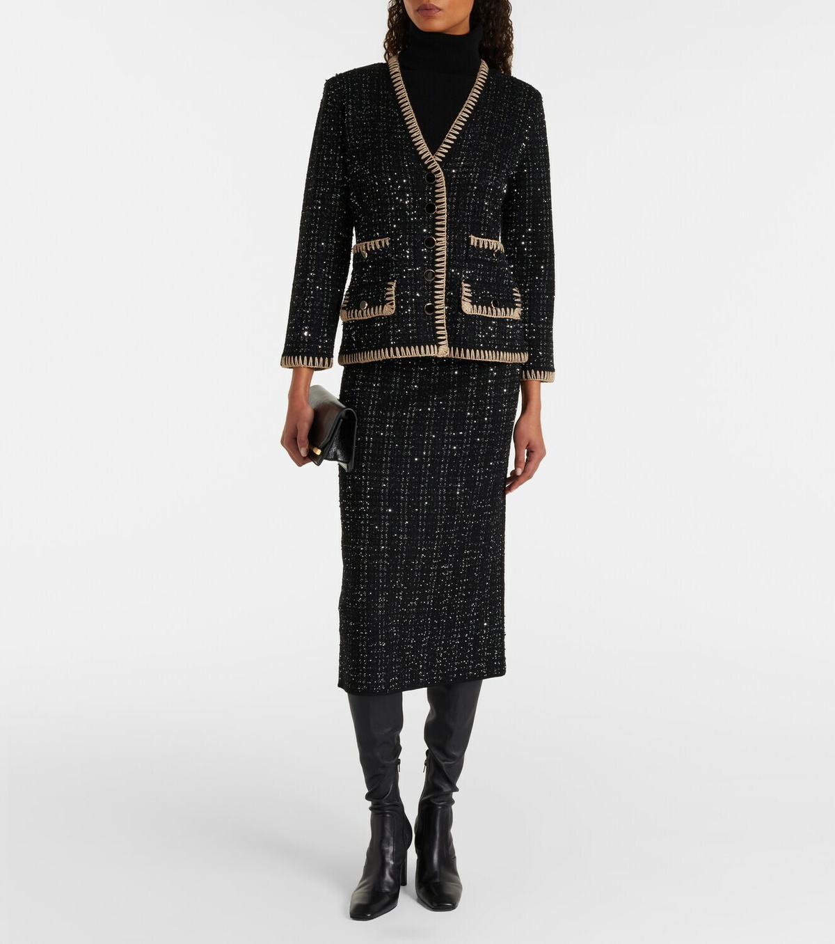 Veronica Beard Ceriani tweed cardigan