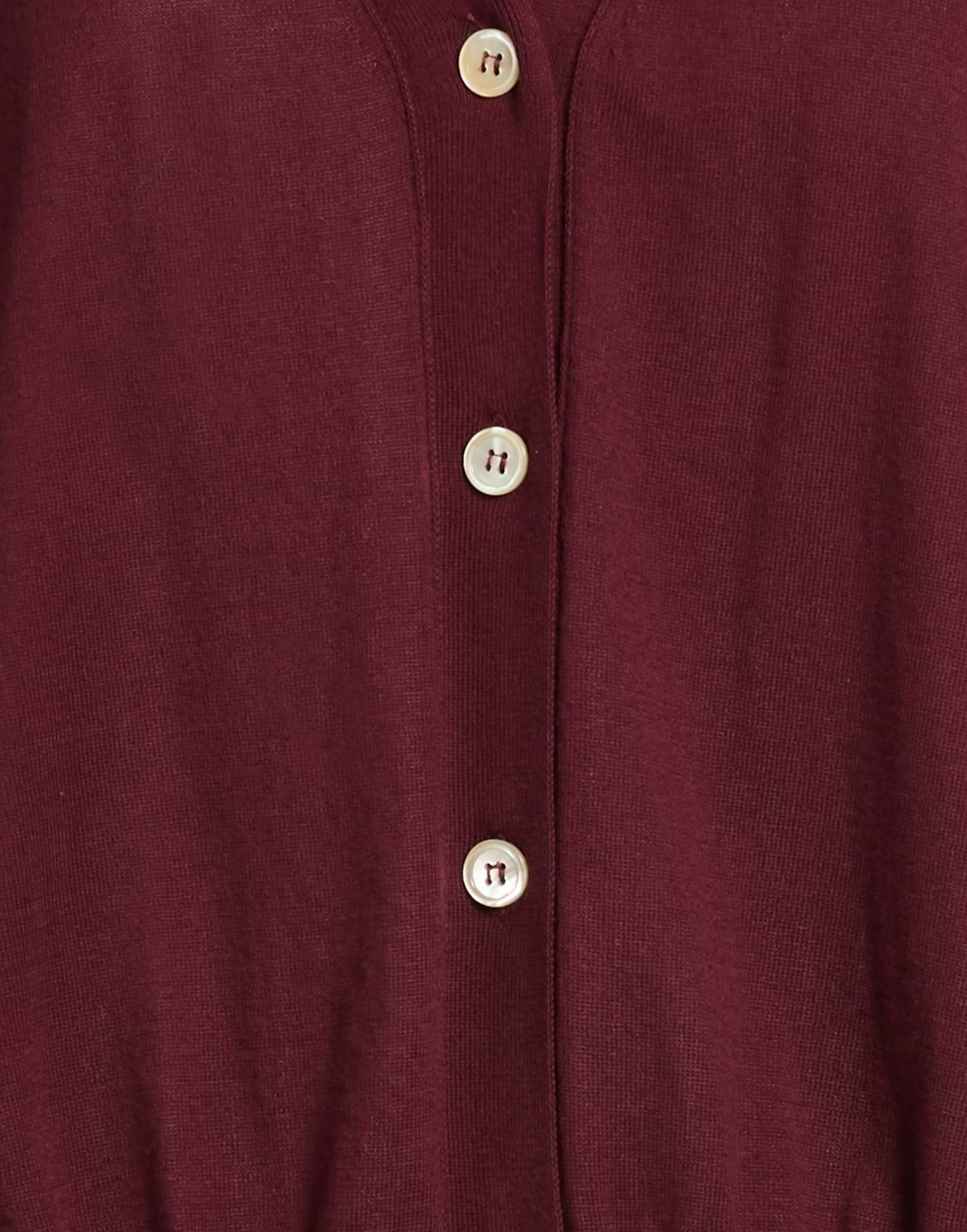 Jucca Womens Cardigan in Burgundy