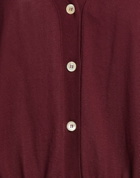 Jucca Womens Cardigan in Burgundy