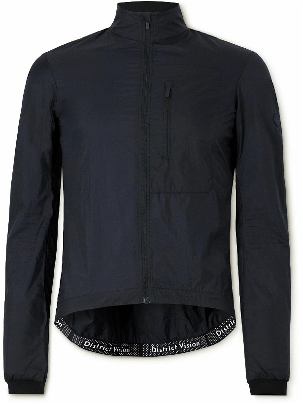 Photo: DISTRICT VISION - Ripstop Cycling Jacket - Blue