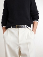 TOM FORD - T Loop 2.8cm Leather Belt - Black
