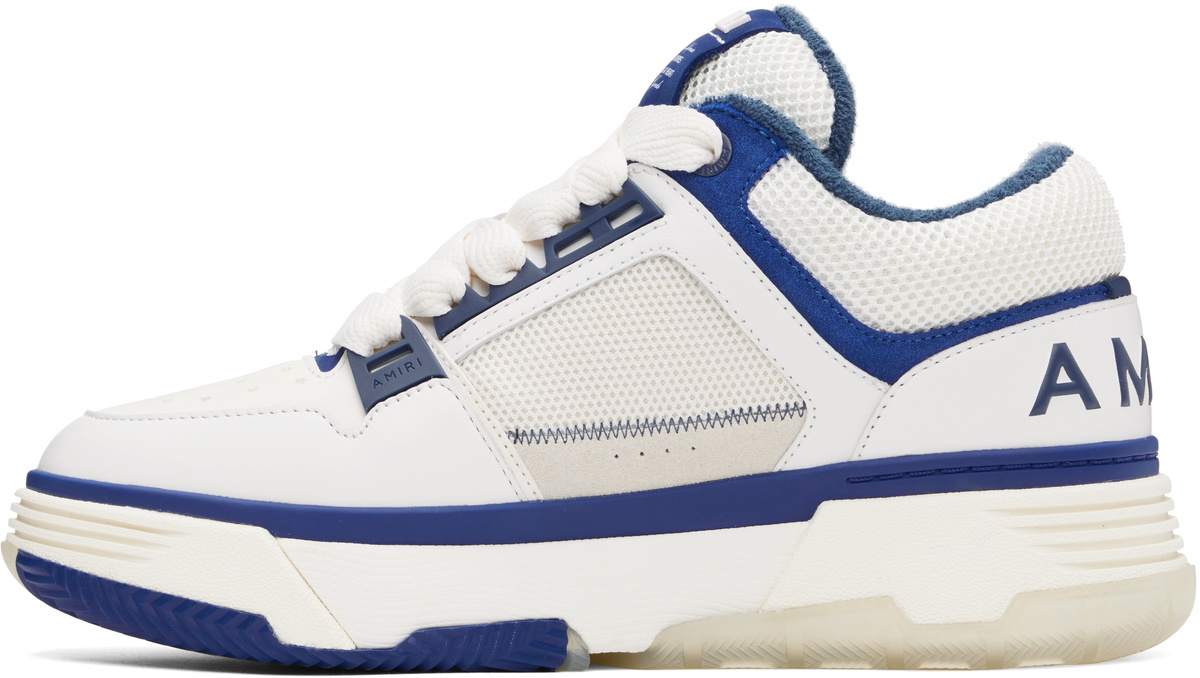 AMIRI White & Navy MA-1 Sneakers Amiri