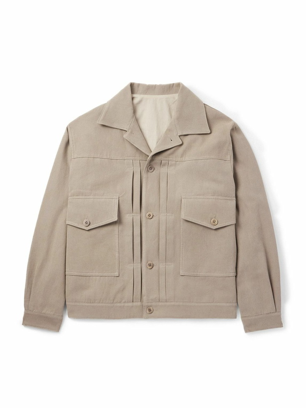 Photo: Stòffa - Road Cotton-Canvas Jacket - Brown