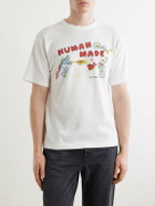 Human Made - Printed Cotton-Jersey T-Shirt - White