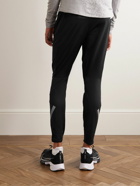 Nike Running - Run Division Elite Slim-Fit Tapered Therma-FIT Track Pants - Black