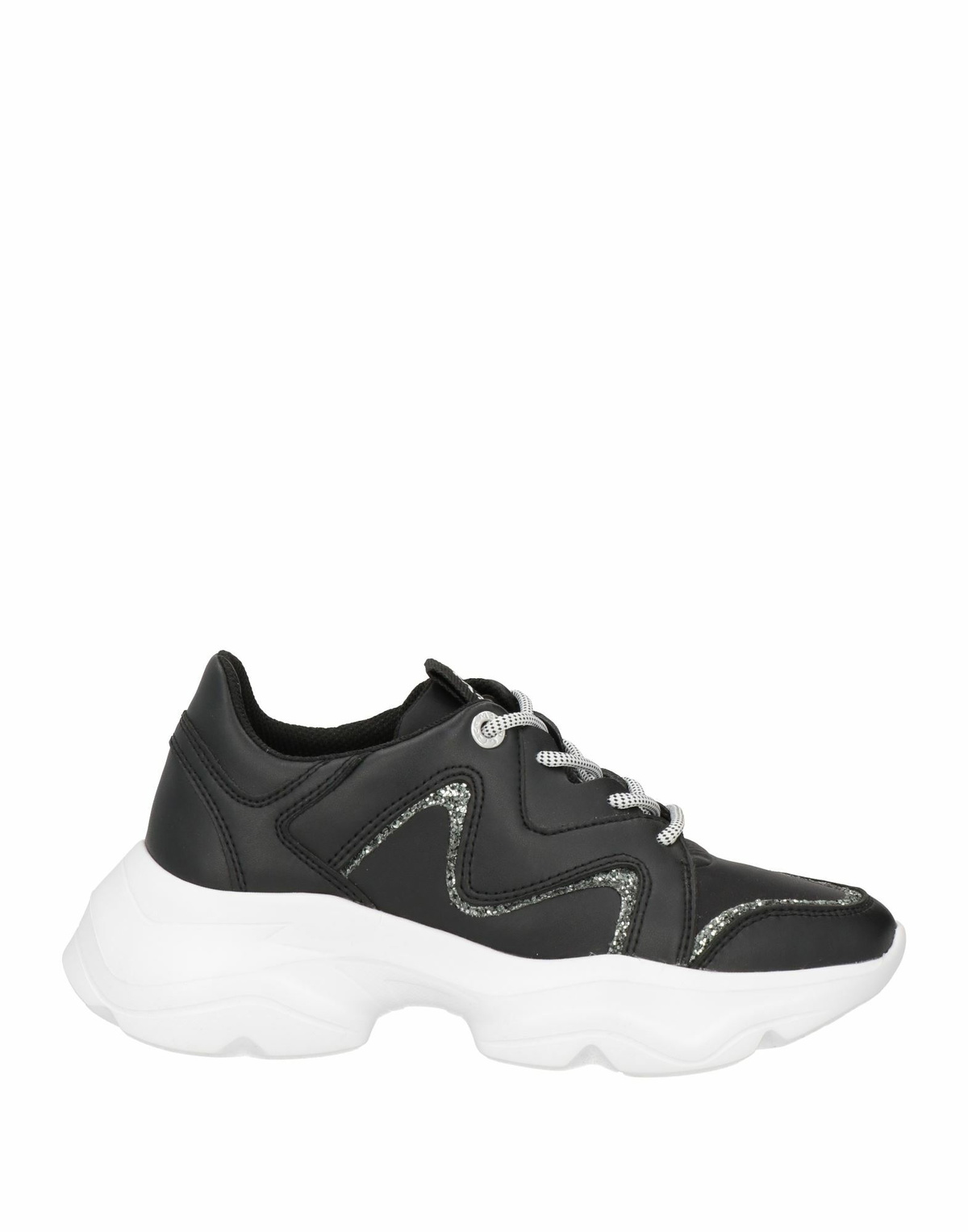 Manila Grace Womens Sneakers in Black