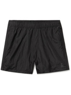 Onia - Mid-Length Crinkled Swim Shorts - Gray
