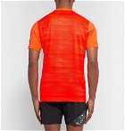 Under Armour - Raid Mesh-Panelled HeatGear T-Shirt - Men - Orange