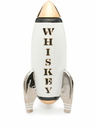 Jonathan Adler White Whiskey Rocket Porcelain Decanter