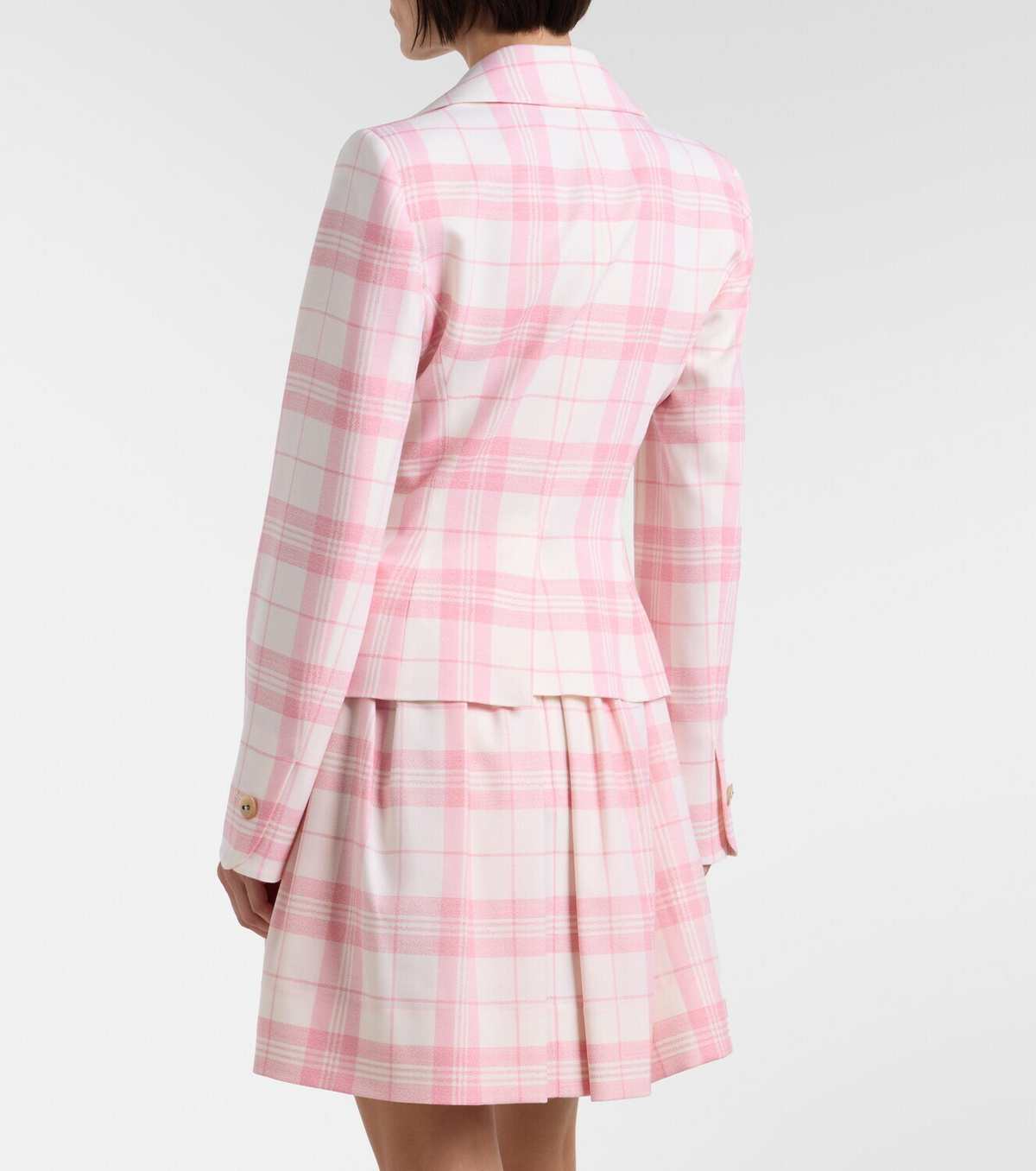 Vivienne Westwood Checked wool-blend blazer