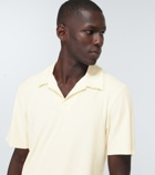 Frescobol Carioca Faustino cotton-blend terry polo shirt