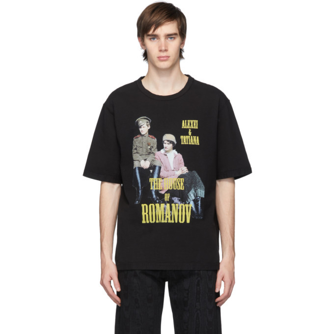 Linder Black Turist Romanov T-Shirt
