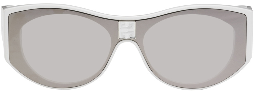 Givenchy White 4Gem Sunglasses Givenchy display picture 1
