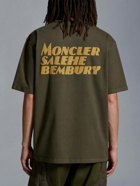 Moncler Genius   T Shirt Green   Mens