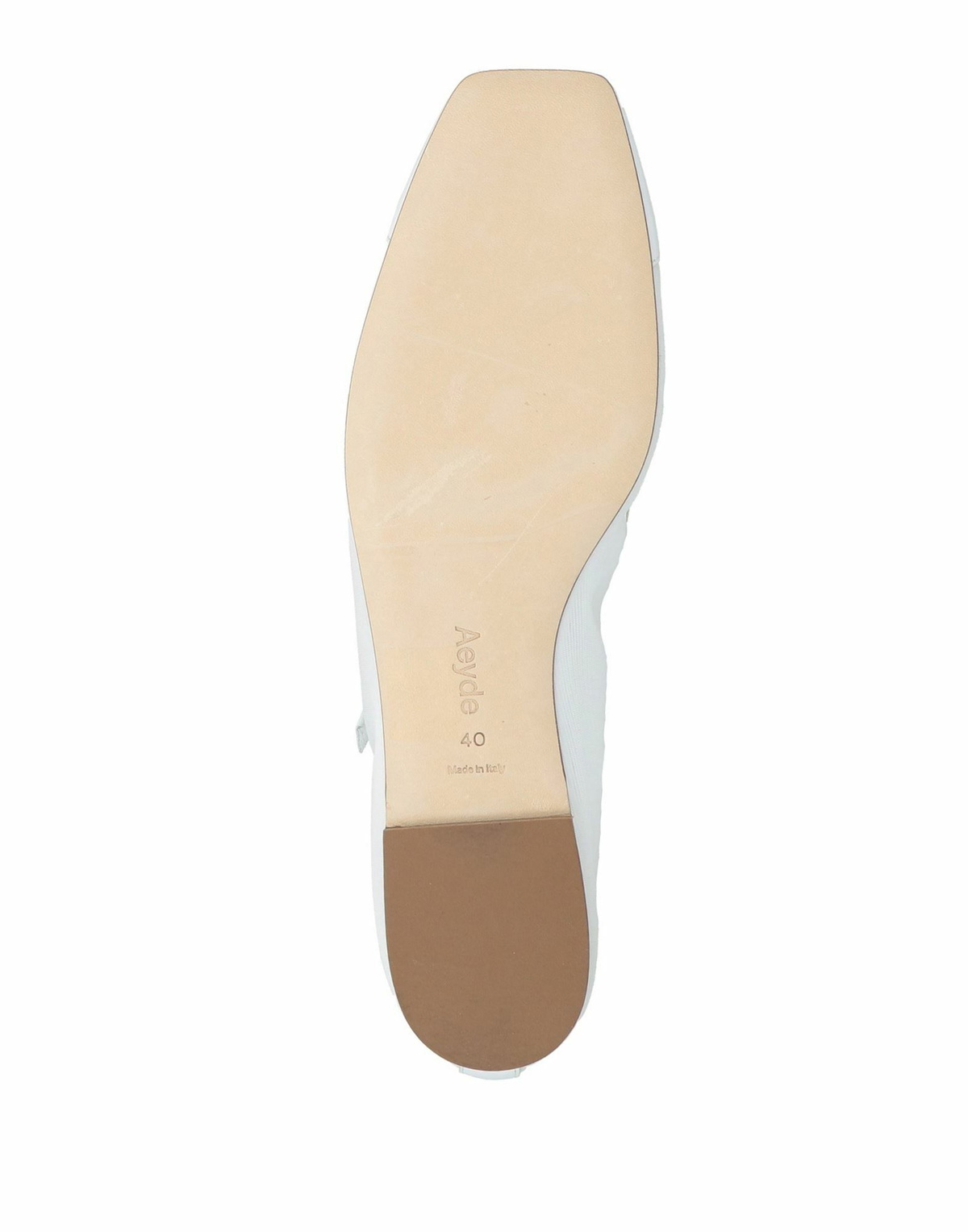 Aeyde Womens Ballet flats in White