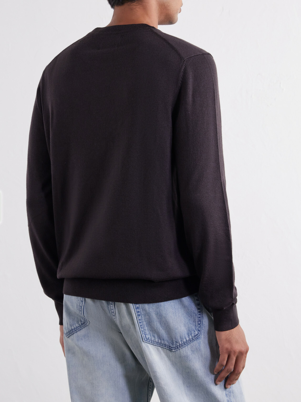 NN07 - Ted 6605 Wool Sweater - Brown