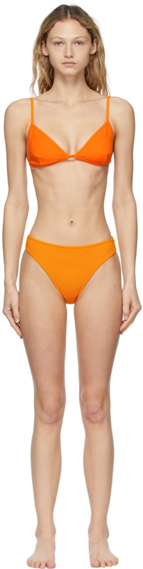 Photo: Nu Swim Orange Yes & High-Cut Bikini