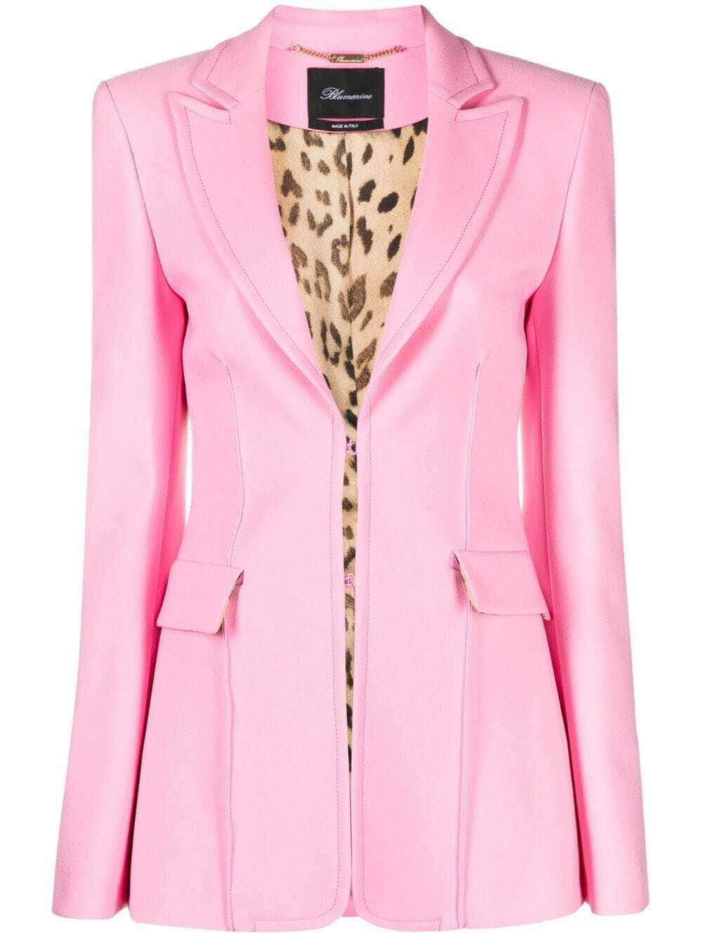 BLUMARINE - Single-breasted Jacket Blumarine