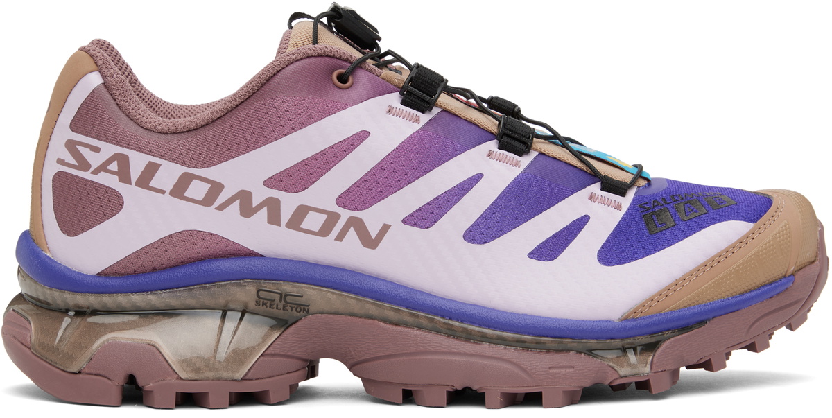 Salomon Purple & Brown XT-4 OG Sneakers Salomon