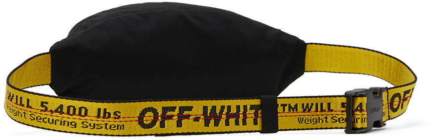 Off-White Kids Black Graffiti Belt Bag
