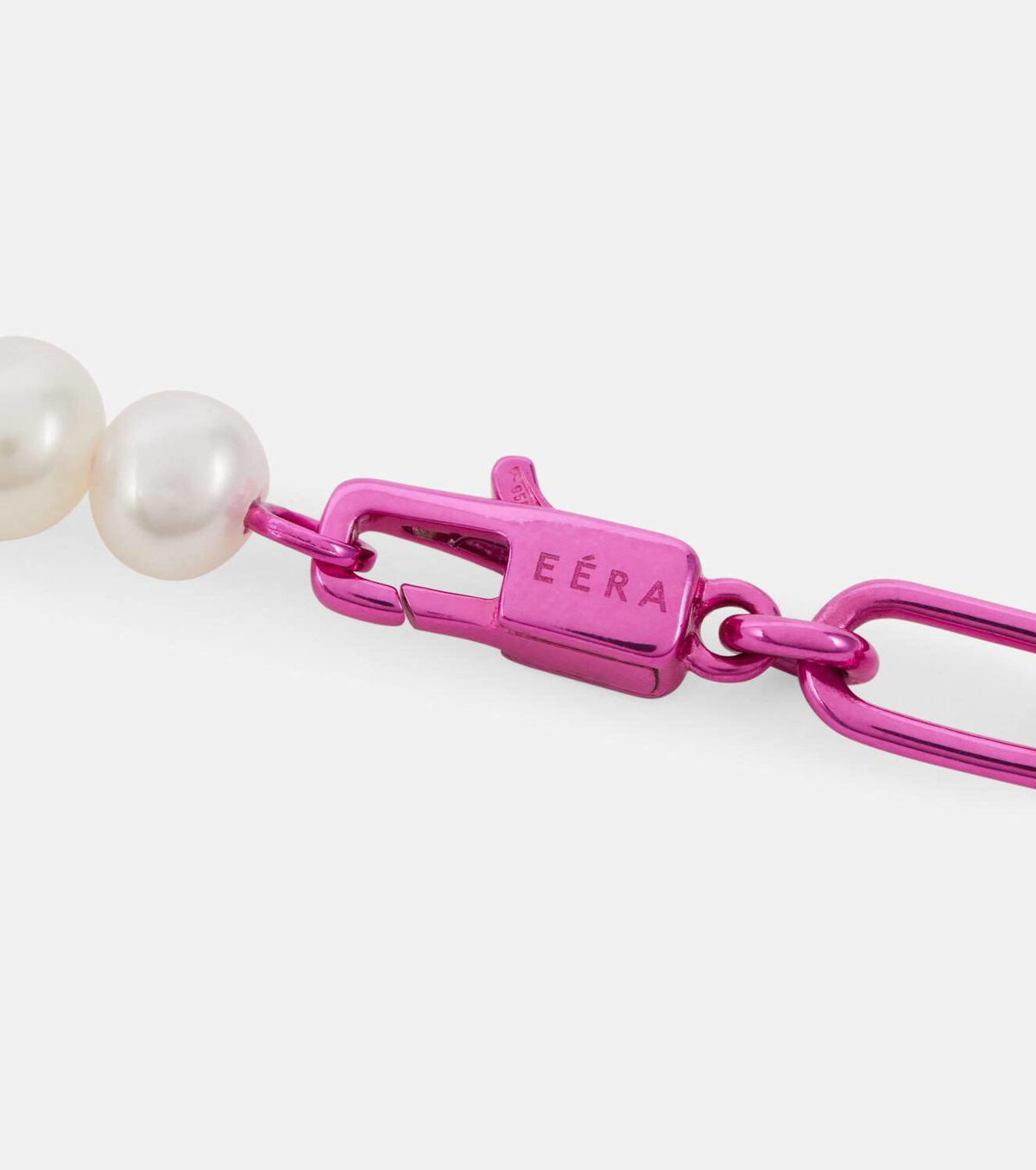 Eéra Double Reine sterling silver and pearl necklace