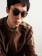 Oliver Peoples - O'Malley Sun Round-Frame Tortoiseshell Acetate Sunglasses