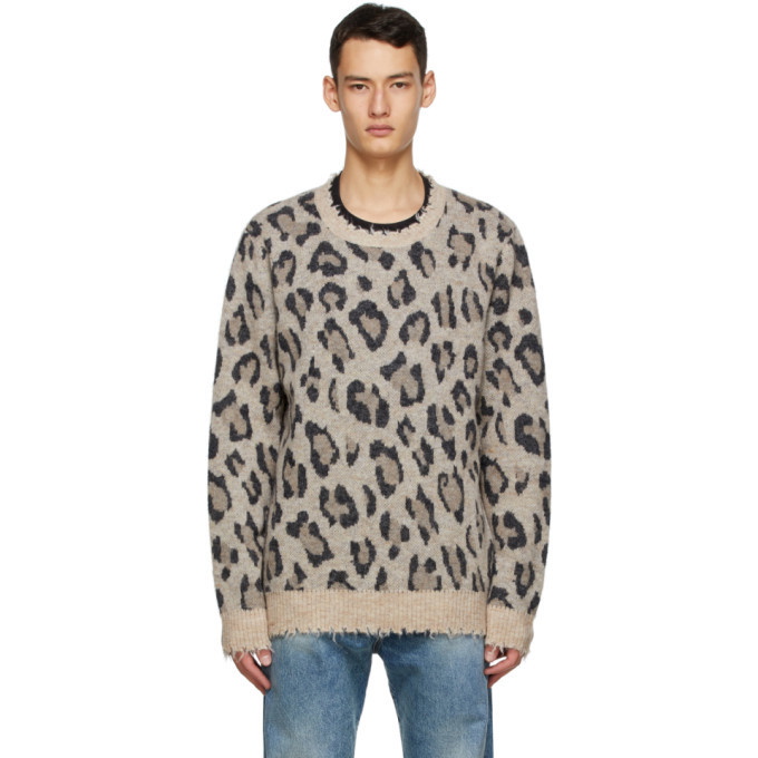 Photo: R13 Beige Leopard Sweater
