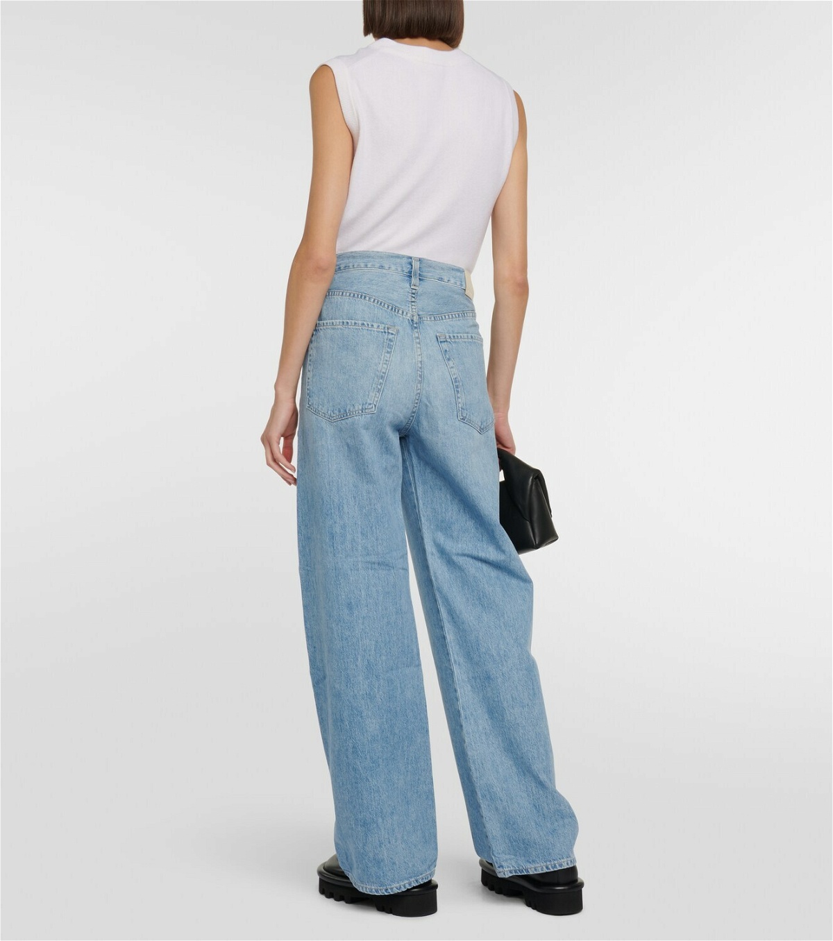 Citizens of Humanity Brynn low-rise wide-leg jeans Citizens of Humanity