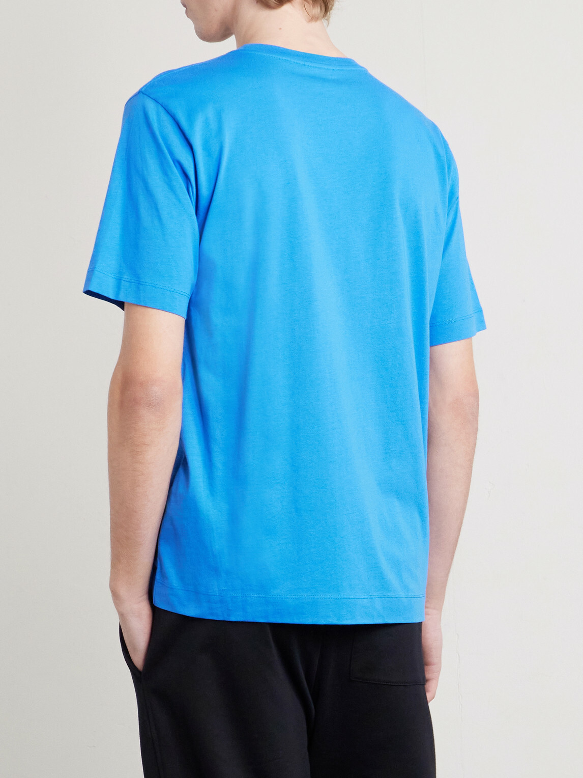 Dries Van Noten - Cotton-Jersey T-Shirt - Blue
