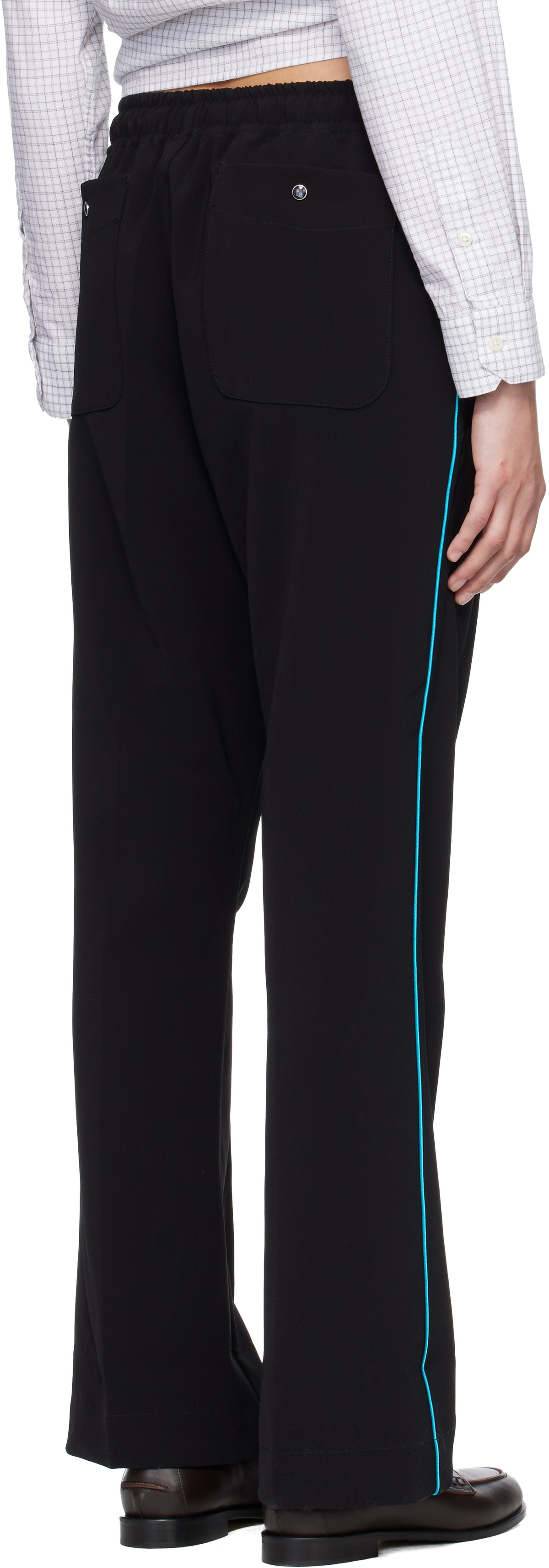 NEEDLES Black Piping Cowboy Lounge Pants