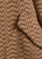 Missoni Zigzag Wool-blend Bomber Jacket Camel
