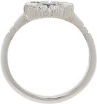 Bleue Burnham White Mini Riviera Ring