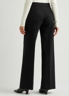 Spanx The Perfect Pant Wide-leg Stretch-jersey Trousers Black