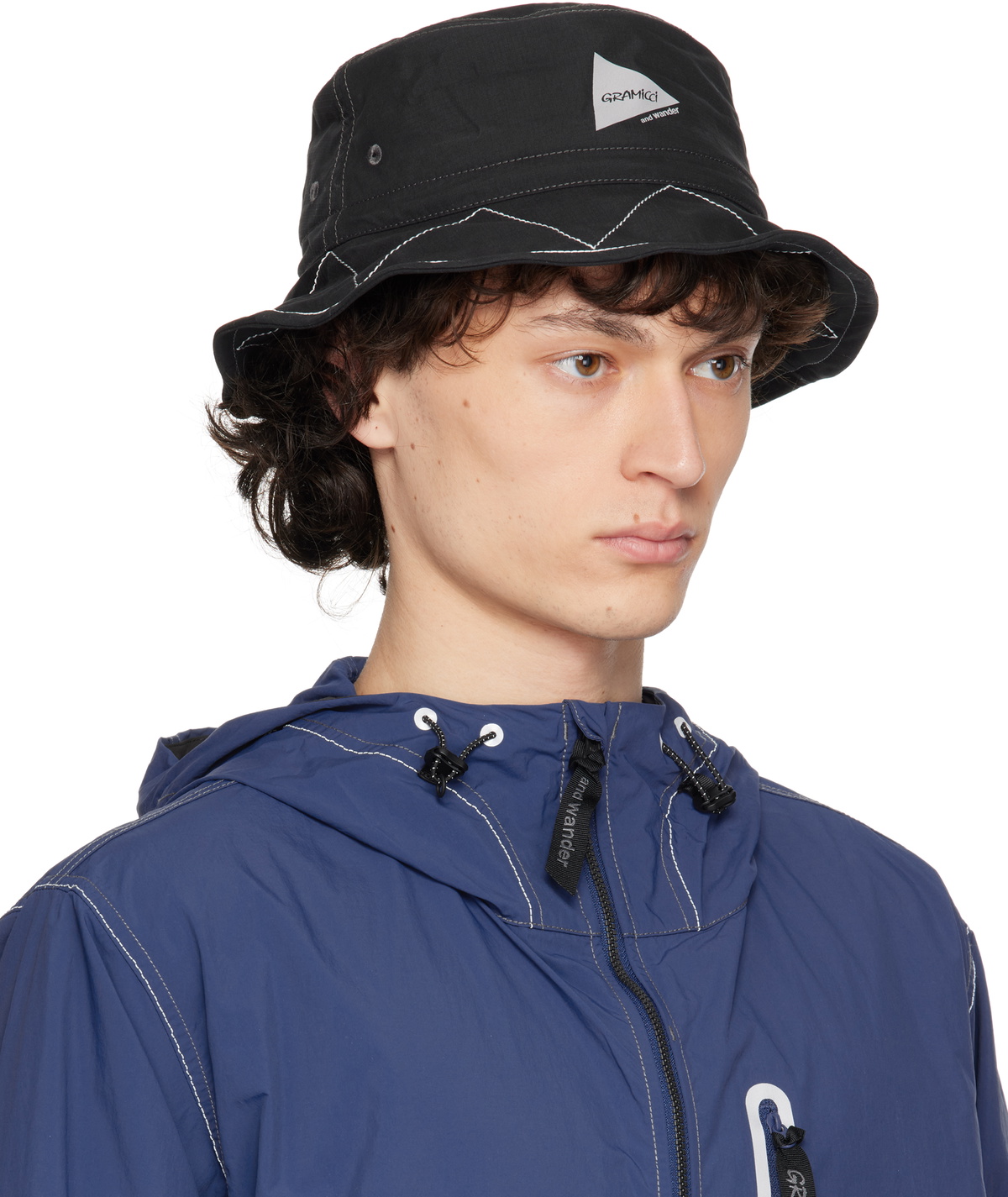 and wander Black Gramicci Edition ZigZag Stitch Hat and Wander