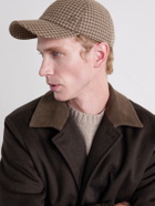 Purdey - Torridon Checked Wool and Cashmere-Blend Tweed Baseball Cap - Brown