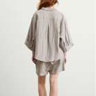 Deiji Studios Women's 03 Linen Set in Haze Blue
