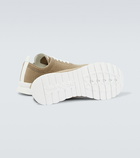 Kiton Logo knitted sneakers