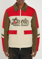 DRÔLE DE Monsieur La Veste Racing Padded Shell Jacket Red