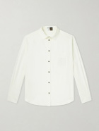 LOEWE - Paula's Ibiza Anagram-Embroidered Lyocell-Poplin Shirt - Neutrals