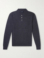 A.P.C. - Wool Polo Shirt - Gray