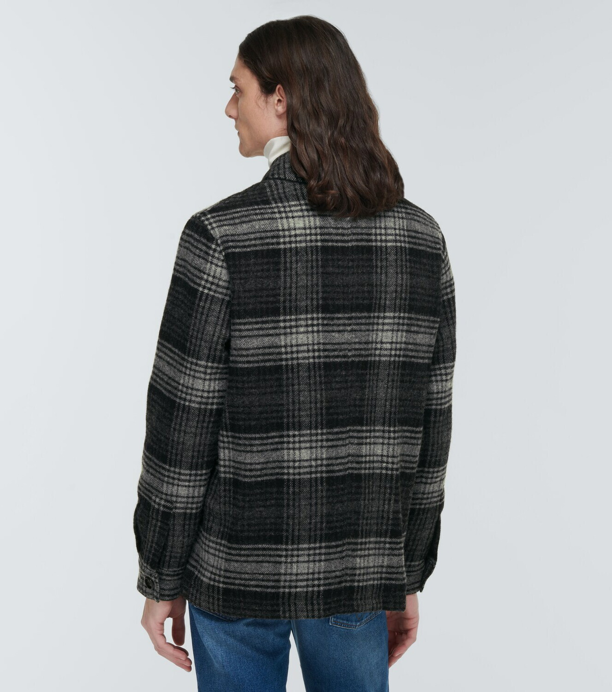 Ami Paris Checked wool jacket AMI