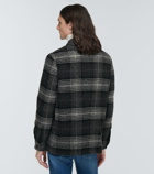 Ami Paris Checked wool jacket