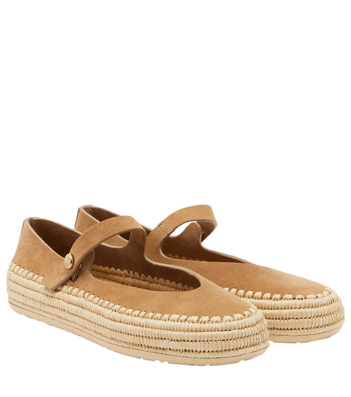 Photo: Loewe Paula's Ibiza Rio suede espadrilles