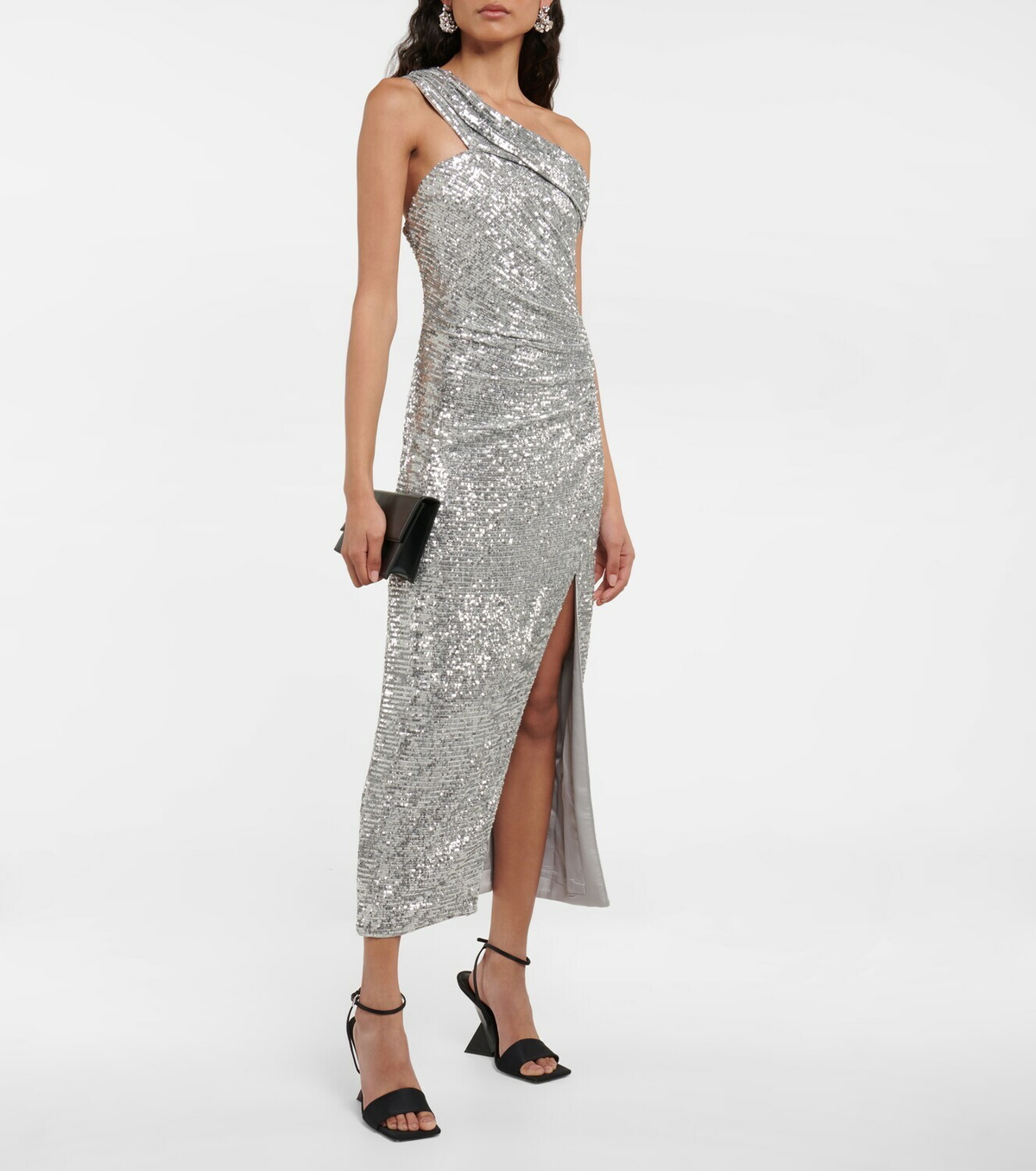 Simkhai - Embellished asymmetric midi dress Simkhai